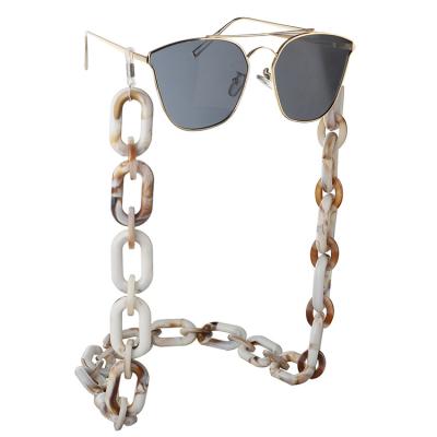 China Fashoin Custom Glasses Chain Accessories Fashion Women Acrylic Glasses To Chain Glasses for sale