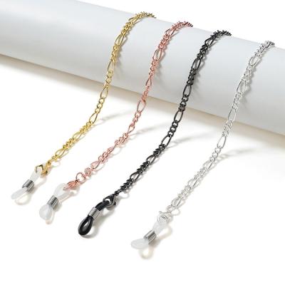 China Fashion Fashoin Glass Accessories Custom Glass Women Metal Chain Lanyard for sale