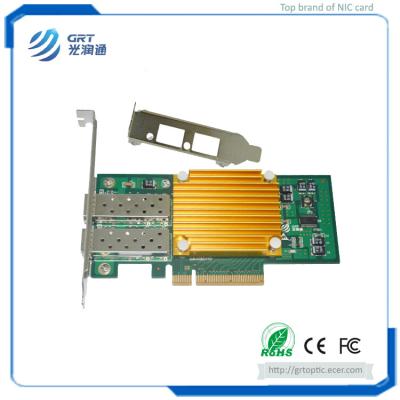 China F1002E 10Gigabit  Intel 82599ES Dual-port Fiber Ethernet PCIe NIC Network Server Adapter for sale