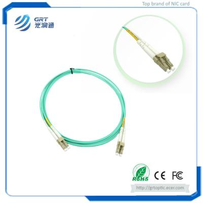 China Hight quality 7m 10Gigabit Multi Mode MM LC connector Fiber Optical Patch Cord for sale