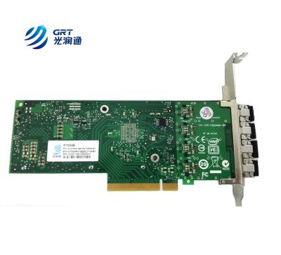 China GRT Brand new wired NIC Intel xl710 Quad 4 port pci lan card 10g Network Interface Card for sale