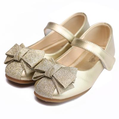 China Princess Kids Anti-slippery Shoes For Girls With Heels Sandals Female Elegant Wedding Party Shoes for sale