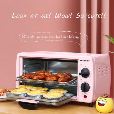 China Electric Baking Oven 12L Small Mini Electric Oven For Home Car Kitchen Toaster for sale