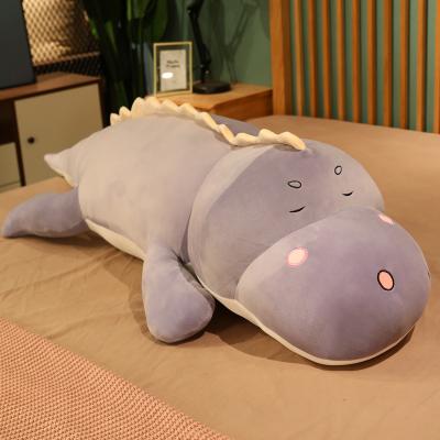 China Wholesale Plush Stuffed Toy Soft Dinosaur Custom Purple Plush Toy Stuffed Animal for sale