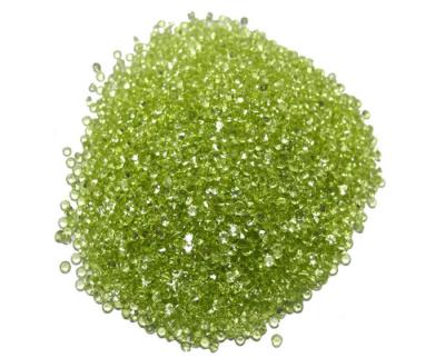 China 1mm Natural Peridot Loose Gemstones For Loose Gemstones Pendants for sale