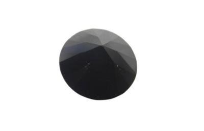 China Natural Gemstone Black Spinel Beads Round For Jewelry 1mm 0.0065cts for sale