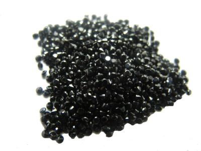 China 0.085cts Natural Black Spinel Brilliant Cut For Jewelry Settings for sale