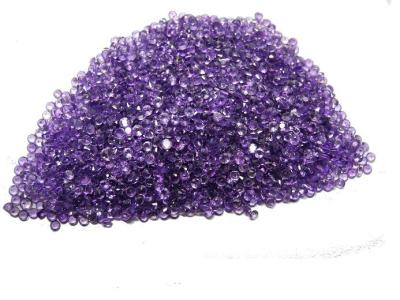 China Diamant schnitt natürlichen Amethyst-Schmuck für Peridot-Ringe 0.021cts zu verkaufen