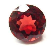 China Untreated Red Garnet Gemstones For Loose Gemstones Pendants 1.25mm for sale