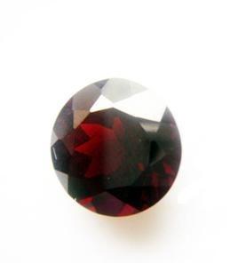 China Pedra preciosa vermelha natural 2mm do Spinel para a jóia de pedra preciosa, corte brilhante à venda