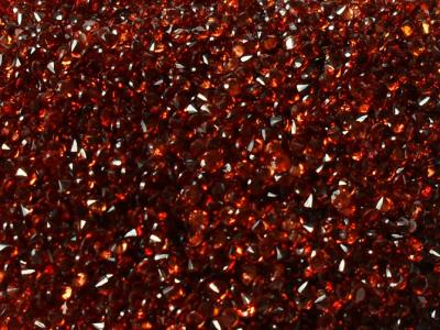 Cina Le pietre preziose rosse del granato della pietra preziosa naturale arrotondano 2.5mm 0,057 carati in vendita