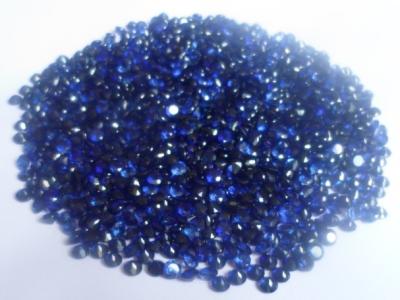 China Brillantschliff-Labor stellte die Steine her, die für kundenspezifischen Schmuck 0.04cts blau sind zu verkaufen