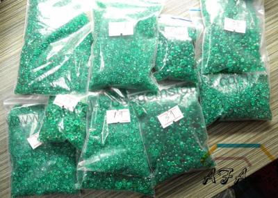 China Ágata verde redonda AAA de pedras preciosas fracas naturais da forma para pendentes à venda