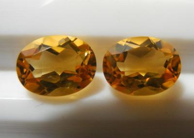 Chine 4,5 Pierres gemmes citrines naturelles lâches ovales de carats pour les bijoux des enfants à vendre