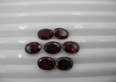 China Red Garnet  Semi Precious Stone For Gemstone Earing Jewelry for sale