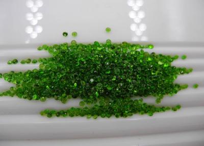 China 2 mm Natural Chrome Diopside Jewelry Green Round For Rings Jewelry for sale