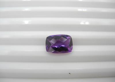 China Cushion Shape Natural Amethyst Stones , Bracelets Jewelry 2.25mm for sale