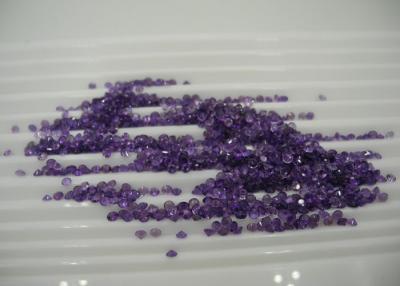 China purpurroter natürlicher Edelstein-runde Form AAA-Grad des Amethyst-0.12cts zu verkaufen