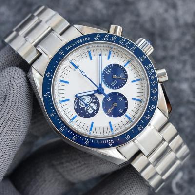 China Luxury Automatic Date 2022 MY OH GOD Astronaut Fully Multifunction Watch Luminous Moon Phase Men Watch for sale