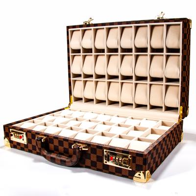 China 2020 Luxury Leather Watch Storage Box Bag 2020 Delicate Luxury Watch Storage Box Display Box Transport Delicate Custom Logo Logo for sale