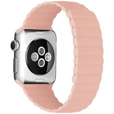 China Apple Watch Blet Silicone Fashion Flexible High Quality Watch Straps Luxury Apple Watch Bands for sale