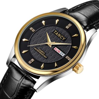 China Water Resistant OWN Brand Watch Logo Japan Movt Quartz Watch Custom Stainless Steel Water Resistant Back Watch for sale