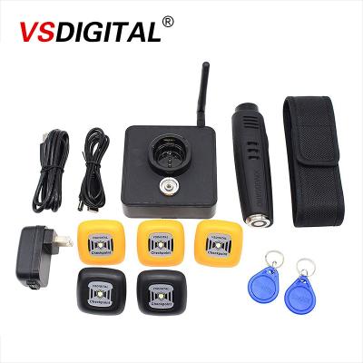 China Steel Body With Rubber Exit Shell V52 RFID Guard Tour Tracking System With GPRS WIFI ETHERNET Downloader for sale