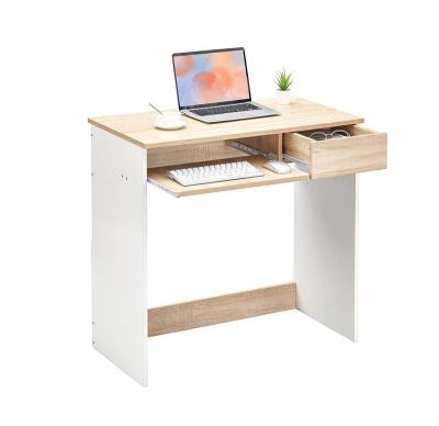 China Other Modern Computer Desk Wooden Study Desk With Keyboard Tray For Adults And Kids for sale