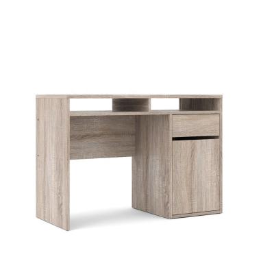 China Other Home Office Simple Table OEM Style Wooden Computer Desk With 2 Drawers For Living Room for sale