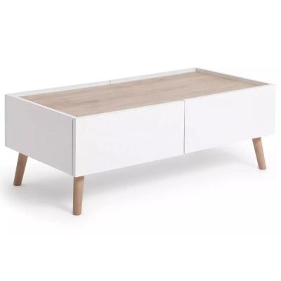 China Modern Unique Modern Table Vintage Mult-purpose Wooden Coffee Table For Living Room for sale