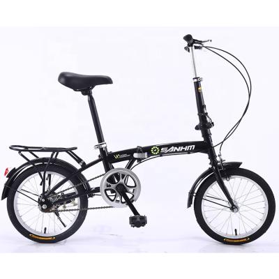 China Lady Bike Factory Supply 16 Inch Folding Bike Lady Folding Bicycle for sale