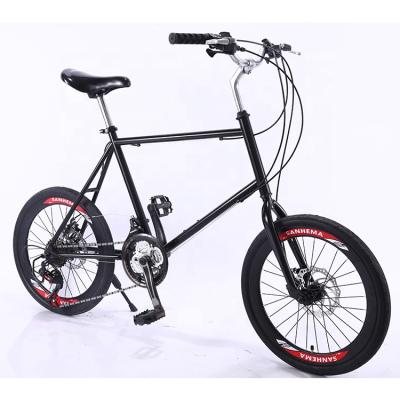 China Hot Sale 20 Inch Colorful Lady Bike Lady Folding Bike Women's Single Speed ​​Foldable Bicycle for sale