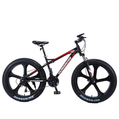 China Popular 26 Inch Snow Bike 24 Inch Fat Tire Bike Carbon Steel Snow Bikes for sale