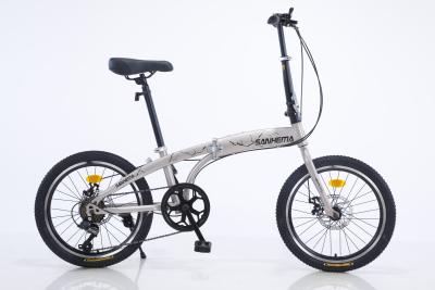 China Factory Supply Steel 16 Inch Folding Bike Lady Speed ​​Lady Folding Single Bike for sale