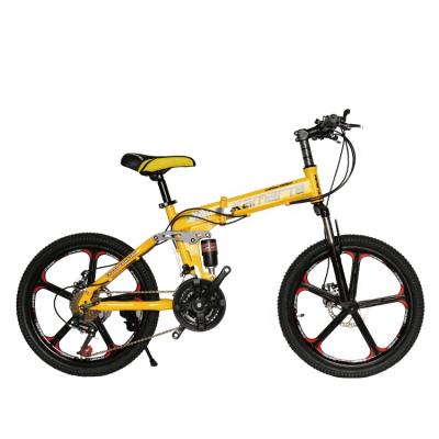 China Cheap Foldable Mountain Ride Bike 21 Inch Variable Speed ​​Outdoor Folding Bicycle 20 Inch for sale