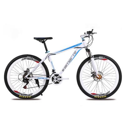 China Inch Road Bike 21 Speed ​​Mountain Bike Disc Brake Double Ride 24 mtb Carbon Steel Frame Mountain Bicycle for sale