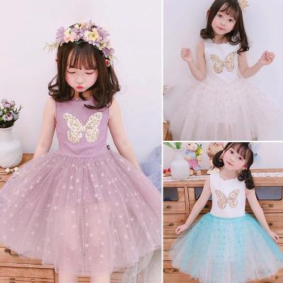 China Lovely washable summer lace froks kids party princess little birthday baby girls dresses for 3 years old for sale