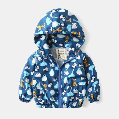 China Cheapest 100% Cloth Baby Zipper Cloth Baby Windproof Sun-Resistant Anti-Shrink Poly Coat Windproof Jacket For Baby Boy for sale