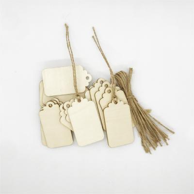 China Europe Hot Selling Cheap Price Baby T-shirt Clothing Folded Tags Wooden Luggage Tags for sale