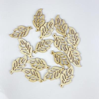 China Europe Wholesale Laser Cut Craft Sheets Wood Beads For Diy Handwork Card Making Crafts for sale