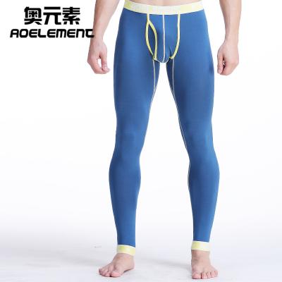 China Wholesale High Quality Men's Long Johns Thermal Underwear Pants Tight Tolerance Gaiters For Men's Long John Pants for sale