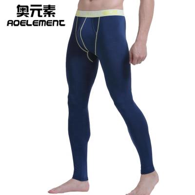 China Wholesale Men's Thermal Functional Men's Long Breeches Long John Pants Men's Youth Gaiters Splitter Thermal Functional Fine-Fitting for sale