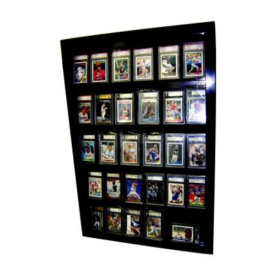 China Wooden Rated Baseball Card Display Case for sale