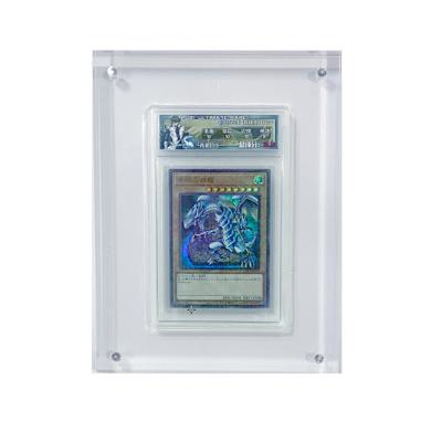 China PSA Stand Gallery Display PSA Rated Trading Card View Stand Acrylic UV Case *PERFECT FIT* Sports Pokemon for sale