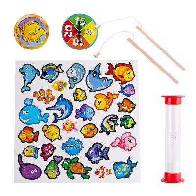 China Children Fishing Physical Educational Toys 2022 Funny Colorful Kids Board Games Montessori Toys 27.0*27.0*5.3cm for sale