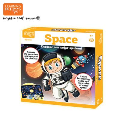 China kids explore space science interactive board games other toys kids cartoon toys educational games 2022 27.0*27.0*5.3cm for sale