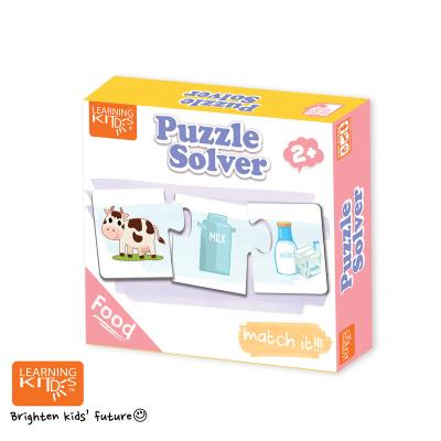 China Other Educational Puzzle Solver Toys and Hobbies 2 Years Up My First Food 23.5*20.5*5cm for sale