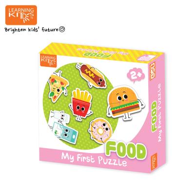 China Toy Other Educational Toys educational 24 months my first puzzle different food puzzle for sale