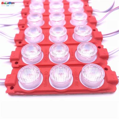 China Red Color Outdoor Advertising 2835 Light Box DC12V 24V 3030 160 Degree 3 Watt Led Module for sale