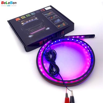 China 12V 24V 12V 24V 100cm 120cm 150cm 180cm 200cm RGB Colorful Running Light 240cm Front Led Strip Light for sale